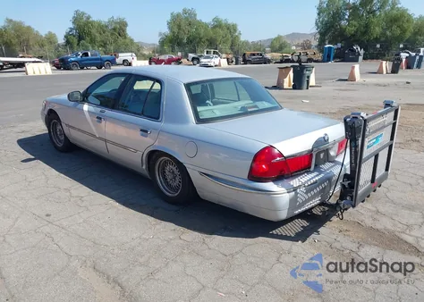 2002 Mercury Grand Marquis Ls из США, поврежденный, VIN 2MEFM75W82X653148